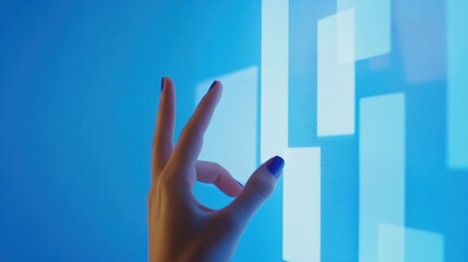 Poster - Interactive Display with Hand Gesture for Touchscreen Technology