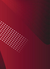 Leinwandbilder - red background of modern abstract minimalist lines geometric shapes with vector elements.