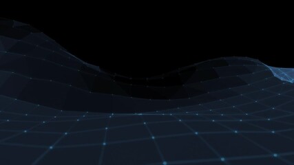 Wall Mural - digital technology plexus lines background is a spectacular motion graphics background. futuristic c
