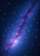 Wall Mural - vast cosmic galaxy expanse view.