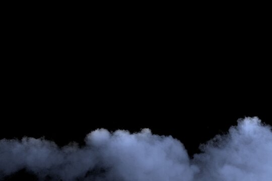 Digital composite image of clouds