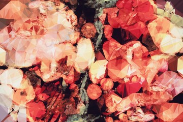 Poster - Digital image of abstract background