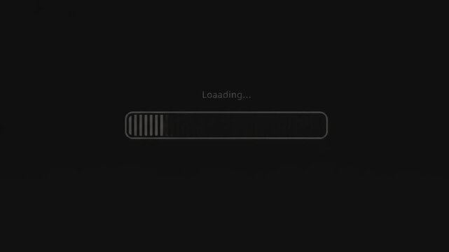 Loading bar graphic