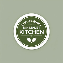 Poster - Explore eco friendly minimalist kitchen design ideas for sustainable living and home decor inspiration today