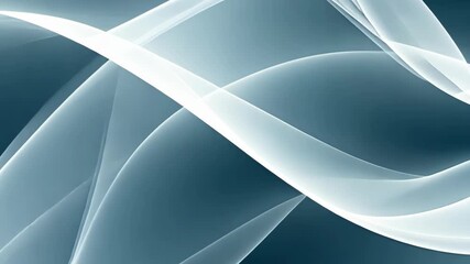 Poster - Soft flowing patterns with light effects create a calming atmosphere that captivates and draws the viewer into a serene ambiance