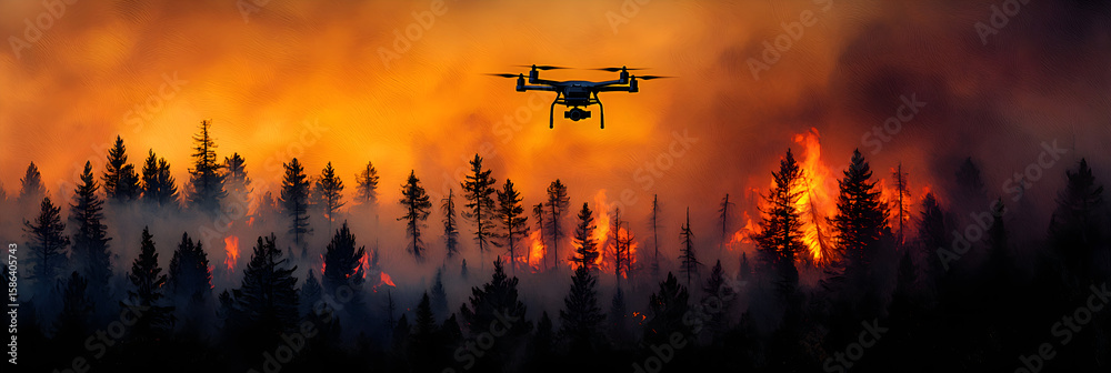 Wildfire Prevention Drones: AI drones patrolling forests, detecting ...