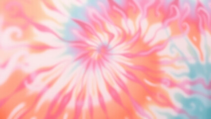 Wall Mural - swirling tie dye background in muted colors