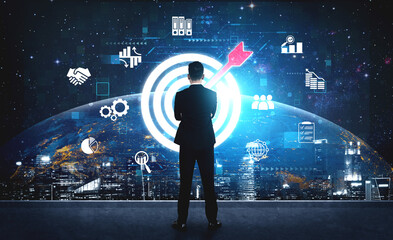 Poster - Target audience analysis enhances marketing with segmentation, smart profiling, and personalized strategies for improved audience targeting and campaign efficiency. Vouch