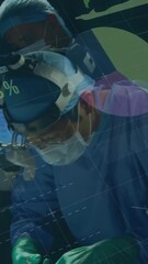 Poster - Animation of financial data processing over diverse surgeons in hospital