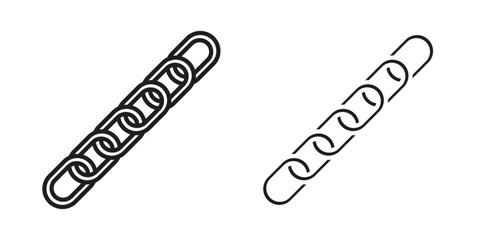Fototapete - Chain icon symbol concept. Icons for web and mobile.