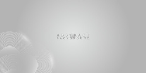 Poster - Gray background geometric lines Modern abstract background, Soft Silver Light Reflections Abstract, futuristic graphics. Vector illustration