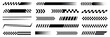 ©    - Racing cars and race car stripes set, angled checkered patterns, checkered flag, finish line, motocross labels, dynamic lines, sport decals, and vehicle tuning stickers