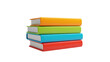 ©  PiXivio - Stack of Colorful Books on Transparent Background