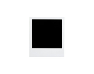 Leinwandbilder - Classic white instant photo frame blank and ready for an image.