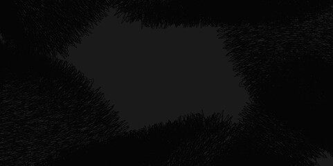 Fototapete - A grid-like pattern adding complexity., The dark background enhances the bold, wave-like patterns in varying shades of dark gray and black.