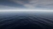 © Nima - Serene Ocean Horizon - Tranquil waters, vast expanse, moody sky, peaceful atmosphere, horizon view.  Symbolizing calmness, infinity, mystery, freedom, contemplation.