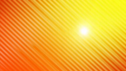 Poster - Vibrant orange and yellow gradient background with diagonal stripes creating a dynamic and abstract texture