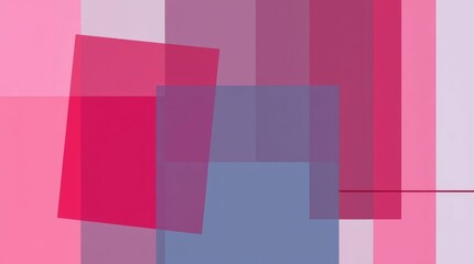 Aufkleber - Geometric Elegance: A captivating array of intersecting shapes in harmonious hues, a visual symphony of abstraction and color, evoking a sense of artistic intrigue.