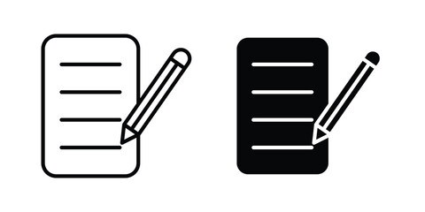 Fototapete - Content icon line style graphic design .editable vectors.