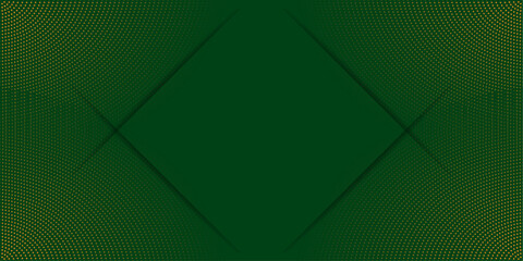 Fototapete - Abstract pattern background-Modern creative vector for banner, poster, flyer, seminar, presentation-Elegant gradient green futuristic background template with line shape