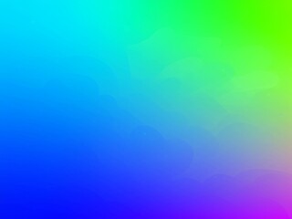 Poster - Abstract Vibrant Gradient Background: Blue, Green, Purple Hues, Soft Focus, Modern Design