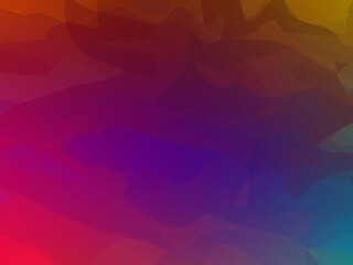 Poster - Abstract Purple and Red Gradient Background:  Fluid Organic Shapes, Modern Design, Serene Mood.