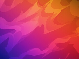 Poster - Abstract Warm-toned Gradient Background: Pink, Purple, Orange, and Red Hues Blend Seamlessly.