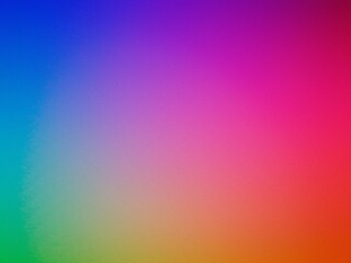 Poster - Vibrant Rainbow Gradient Background:  Textured, Smooth Transition, Colorful, Modern Design