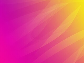 Poster - Gradient background in warm tones showcases a smooth transition from pink to yellow with subtle linear shapes for dynamic design.