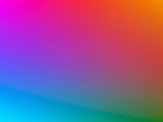 Poster - Vibrant gradient blend offers a spectrum of colors from pink to orange, turquoise and green, creating a visually appealing backdrop.