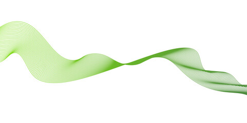 Aufkleber - Abstract green waves background,Abstract green wavy lines. Colorful vector background.green wave melody lines on white background,Abstract green wave lines pattern background. green wave lines frame,