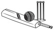 © Nitro arts - Cricket Bat boll and wicket