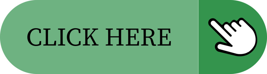 Fototapete - Click Here Button Icon.Pointer Click button. Modern action button mouse click symbol. Computer mouse click cursor or Hand pointer symbol. Cursor arrow icon. Clicking finger. Vector illustration.