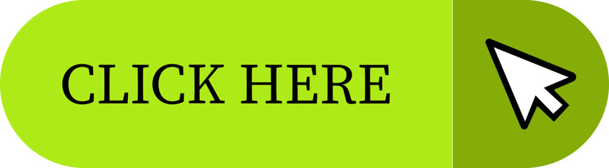 Fototapete - Click Here Button Icon.Pointer Click button. Modern action button mouse click symbol. Computer mouse click cursor or Hand pointer symbol. Cursor arrow icon. Clicking finger. Vector illustration.