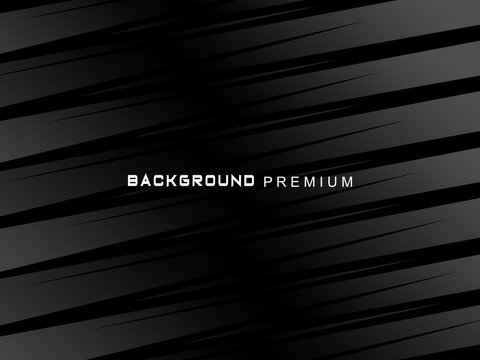 Abstract futuristic dark black background with modern design. Realistic 3d wallpaper with luxurious flowing lines. Elegant background for posters, websites, brochures, cards, banners, apps, etc.