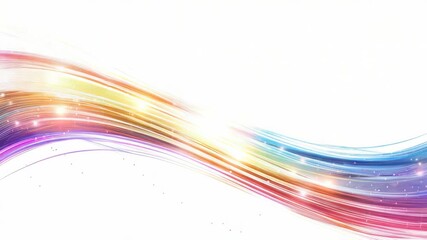 Wall Mural - a vibrant and dynamic abstract background featuring lines and stars