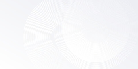 Poster - Simple lines grey background with dynamic abstract
