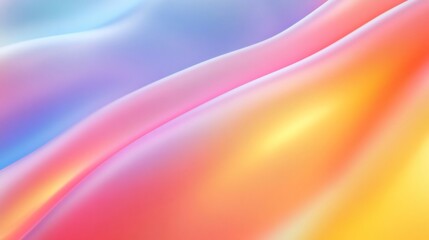 Poster - Colorful abstract background flowing smoothly with pastel colors