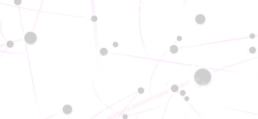 Poster - Clean, minimalist network connection graphic. Perfect for tech, business, and communication concepts.