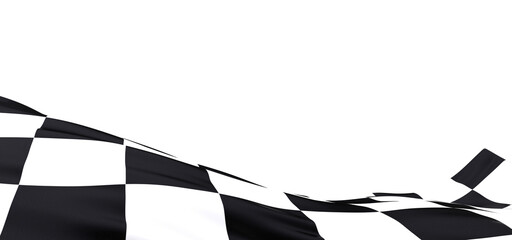 Poster - Checkered flag, race flag background