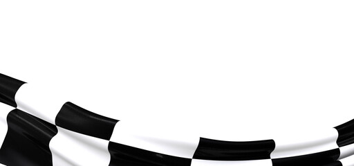 Poster -  Checkered flag, race flag background