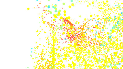 Poster - Vibrant abstract background with colorful dots. Perfect for presentations, websites, and more!