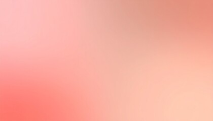 Wall Mural - soft gradient blur abstract background in matte coral and warm taupe color palette