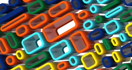 Fototapete - background design Geometric background in Origami style and abstractam