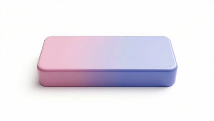 Poster - A rectangular object with a smooth, ombre gradient.