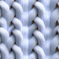 Poster - Delicate woven design features a blend of light gray and soft pastel colors, highlighting the textures and intricate craftsmanship SEAMLESS PATTERN