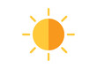 © Vector - Realistic Sun with rays Vector illustration