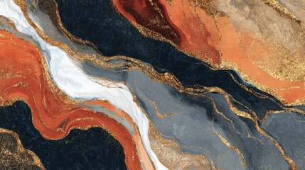 Poster - Marble with luxury texture background à¸ºà¸ºBrand colors through palette vector illustration, no logos, no brands