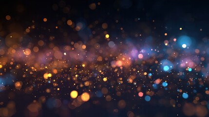 Poster - PNG Elegant bokeh light backgrounds