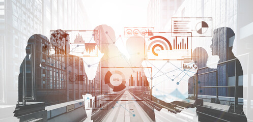 Poster - Big data and analytics support real-time insights, predictive modeling, and data-driven decisions for business intelligence and growth. Vouch